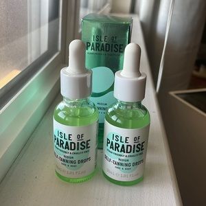 2 Brand New Isle of Paradise Self Tanning Drops